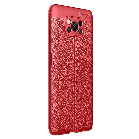 Xiaomi Poco X3 NFC Kılıf CaseUp Niss Silikon Kırmızı 2